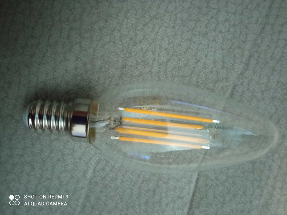 Lâmpadas Led c/ filamento e casquilho fino - 220V