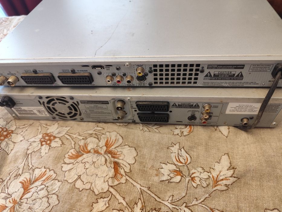 Dwie nagrywarki Philips nietestowane