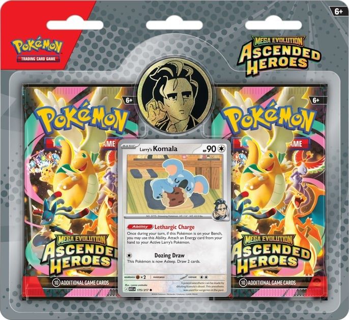 Набір карток Pokemon TCG: Ascended Heros / Larry's Komola