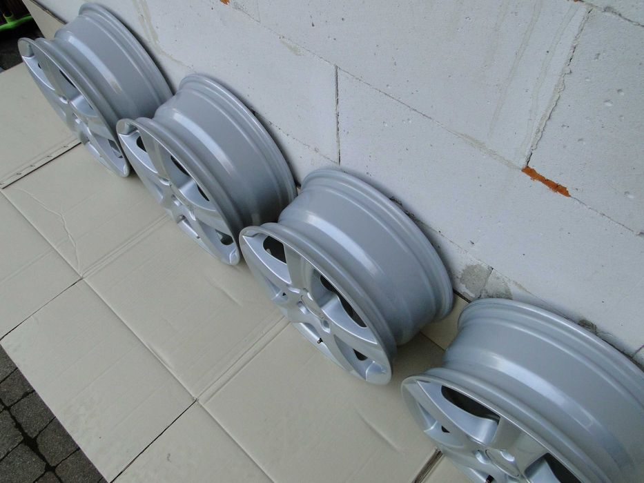 Felgi Aluminiowe ANZIO WAVE  15", Audi / VW , 6,5J15, ET45 stan BDB