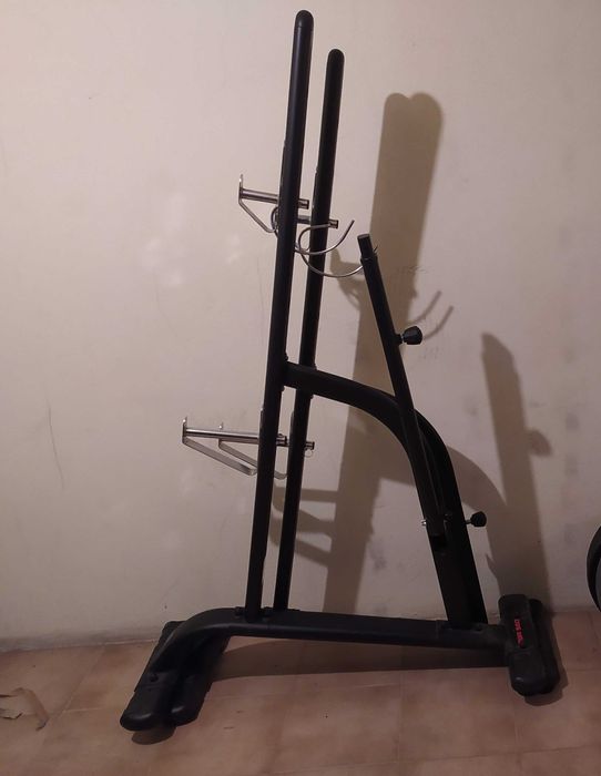Rack Domyos para Agachamento e Supino com 4 J-Hooks (Desmontável)