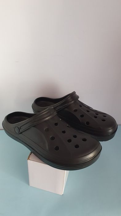 Crocsy nowe męskie czarne w rozmiarze 45