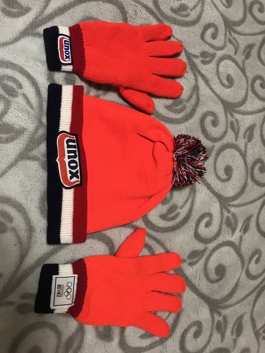 Лижна Шапка Unox + перчатки - Оліпіада