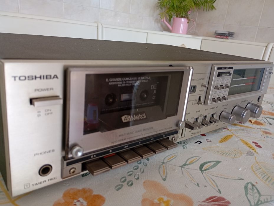 TOSHIBA PCX 40 Cassete Deck Alta Media