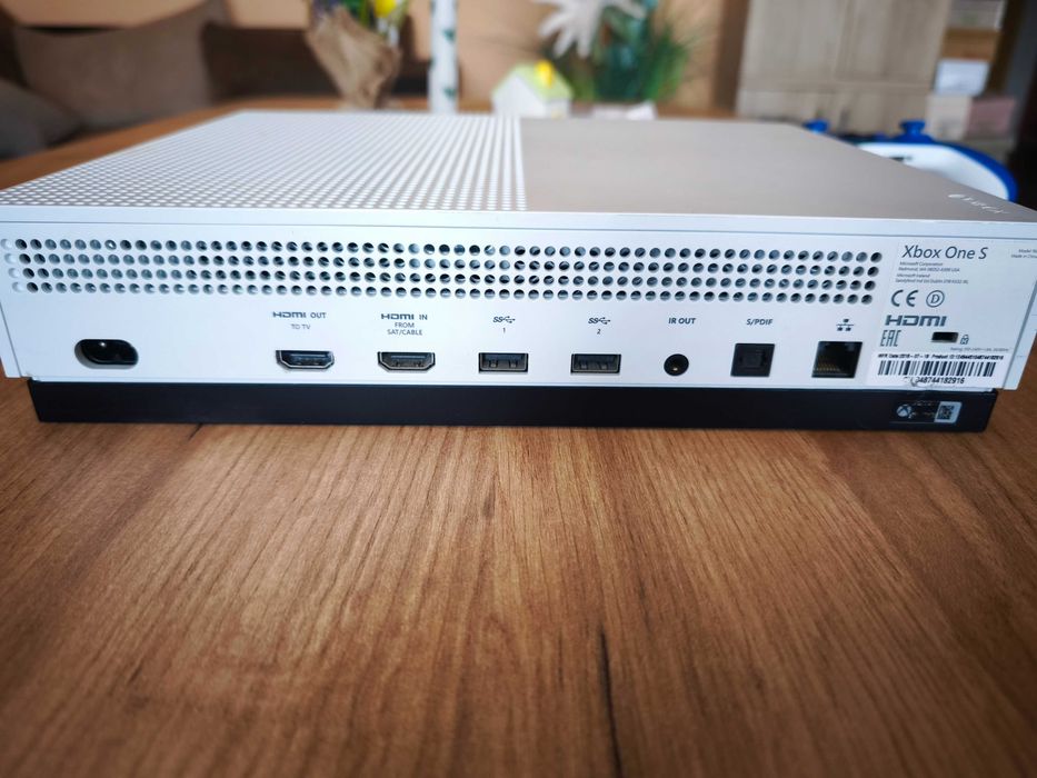 !! Xbox One S HDD 1 TB+ Orig.niebieski Pad M.1914+ GRY !!