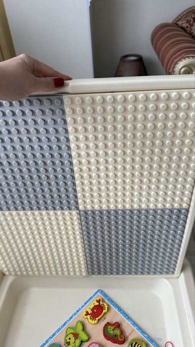 Столик/столік-трансформер дитячій, детский 6в1 Terrio "Snowy"