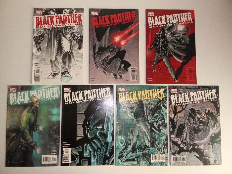Comics Vários Marvel Black Panther ,  Warlock , The Crew ,  X-Man ,