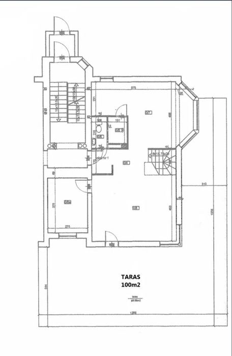 128,5 m2 dwupoziomowe mieszkanie z tarasem- URSYNÓW