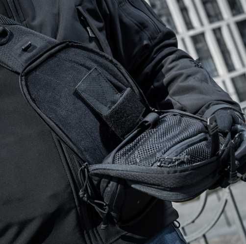 M-Tac сумка-кобура тактична Buckler Bag Elite Hex Black, Coyote, Olive