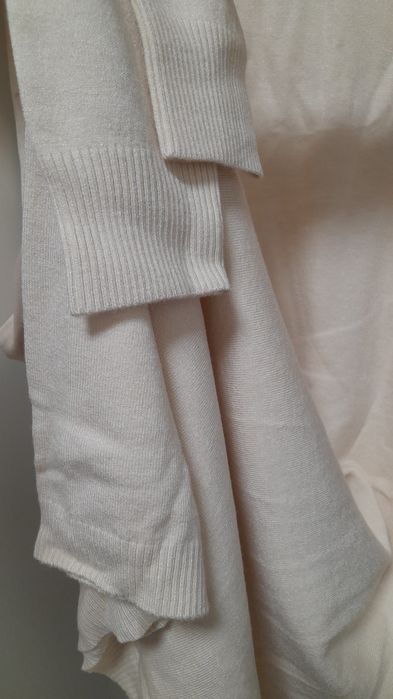 Платье теплое ОВЕРСАЙЗ,  Европу, Слоновая кость