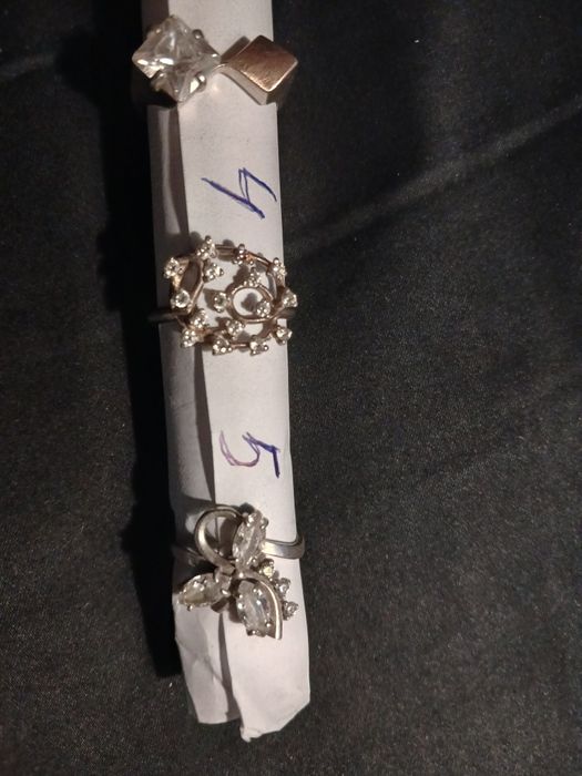 Серебро  кольца  бу размер  17 ,18,19