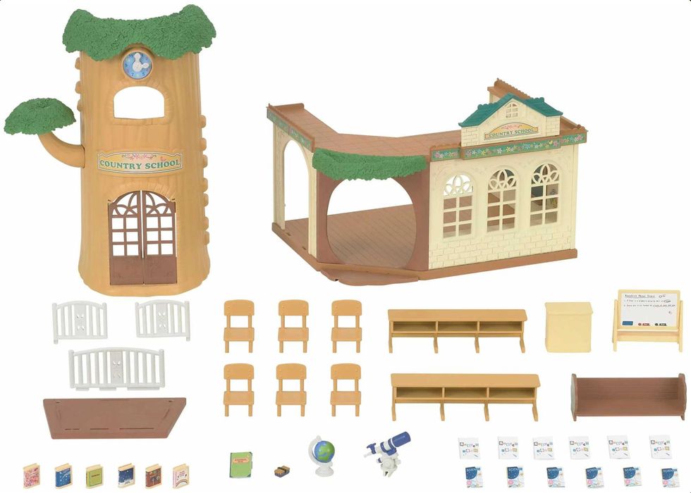 Ігровий набір Sylvanian Families Школа Дерево 5105 • Оригінал