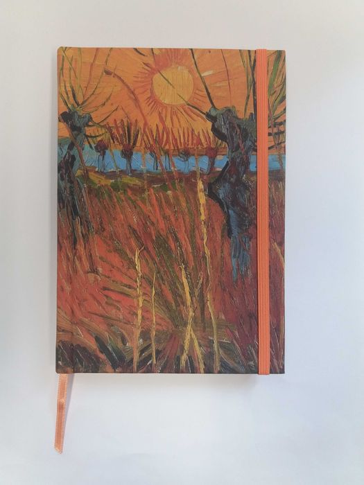 NOTES BRULION PAMIĘTNIK B6 Vincent van Gogh Willows at Sunset