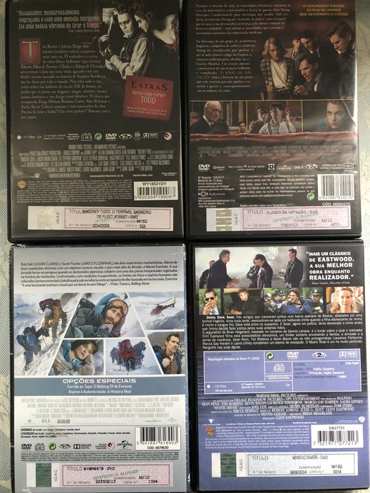 Filmes DVD - Vários (oferta de portes)