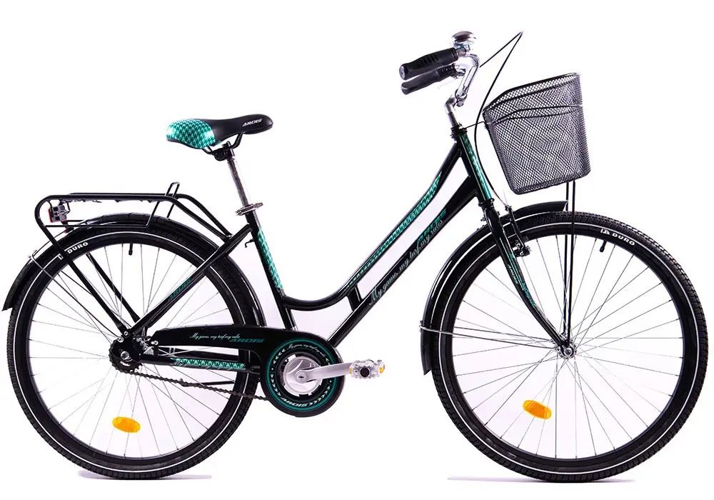 Корзина велосипедная Baisike СК-01 стальная, колесо 28", Черная