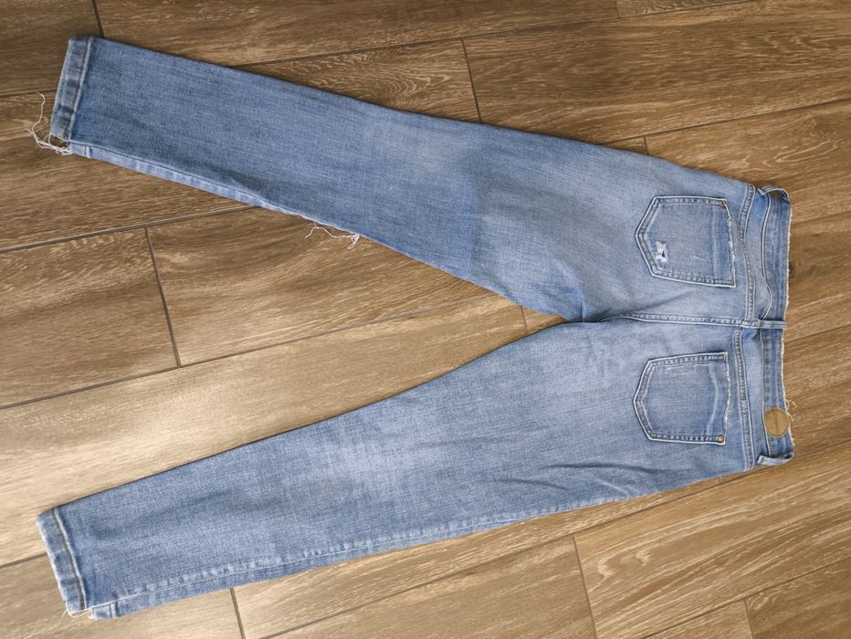 Spodnie damskie z dziurami Zara Basic