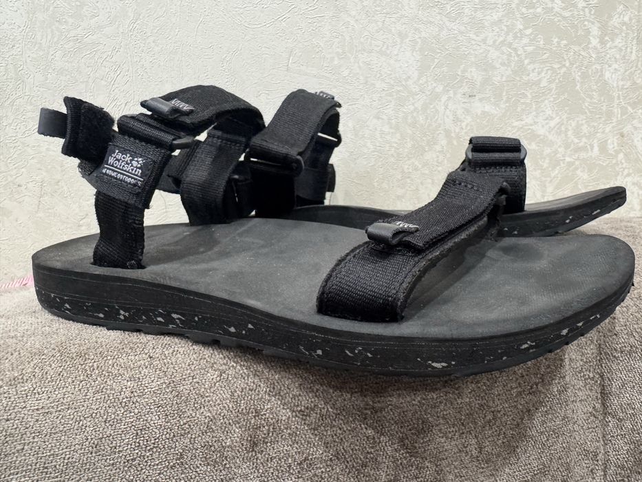 Чоловічі чорні сандалі,босоніжки Jack Wolfskin 42р(28,5 см)