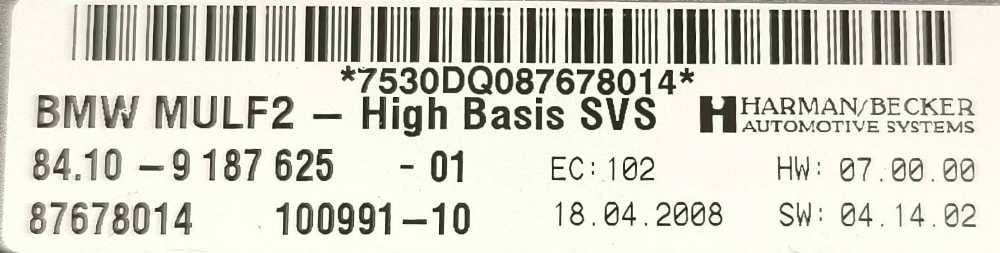Módulo Bluetooth 84.10-9187625 - BMW 3 Coupé