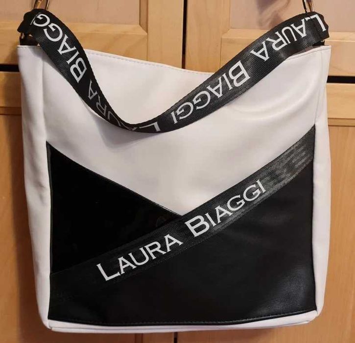 Laura Biaggi * klasyczna torba damska * nowa