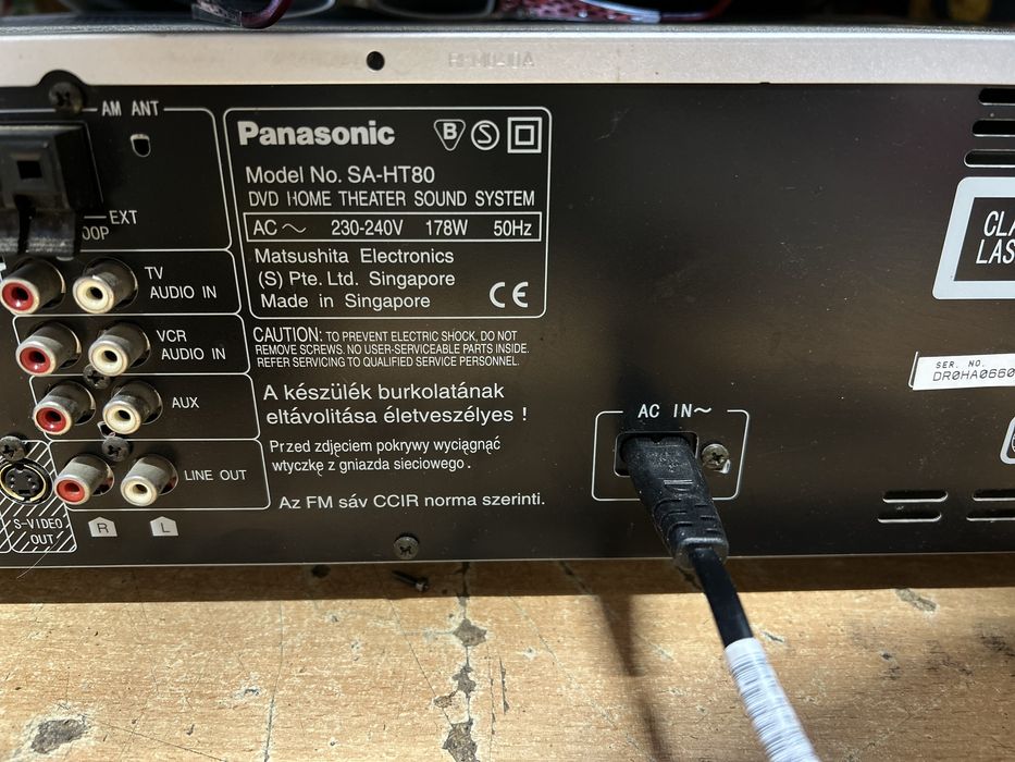 Panasonic SA-HT 80  DVD
