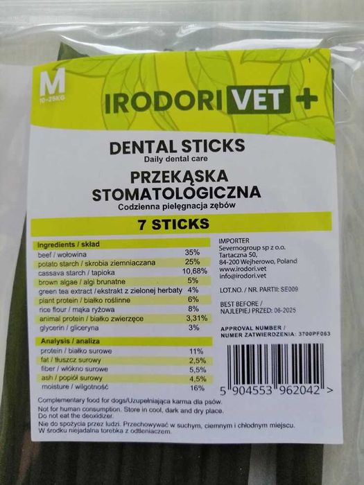 Przysmak dla psa / przekąska dentystyczna / smaczek dla psiaka.