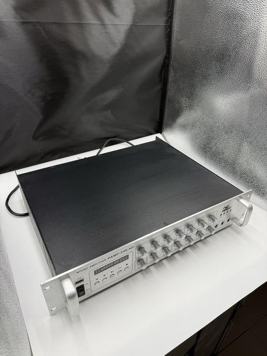 Підсилювач-мікшер PAMP-240-4Zi, 240 Вт, USB/FM, 4 зони