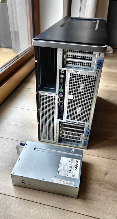Stacja robocza/Workstation/Komputer_Dell Precision Tower T7920_MEGA Mocny: 2× Xeon Gold 6150_512 GB RAM ECC DDR4_RTX A2000_Kraków_stan perfekt!