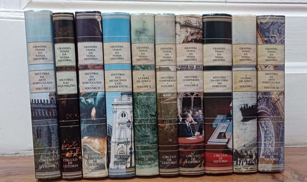 coleção de livros da série "Grandes Temas da Nossa História", Círculo de Leitores