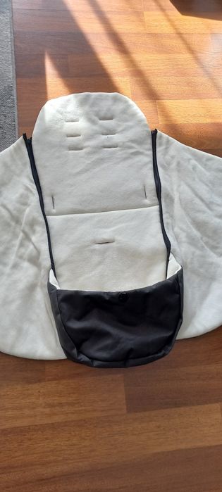 Śpiworek i folia do wózka zestaw