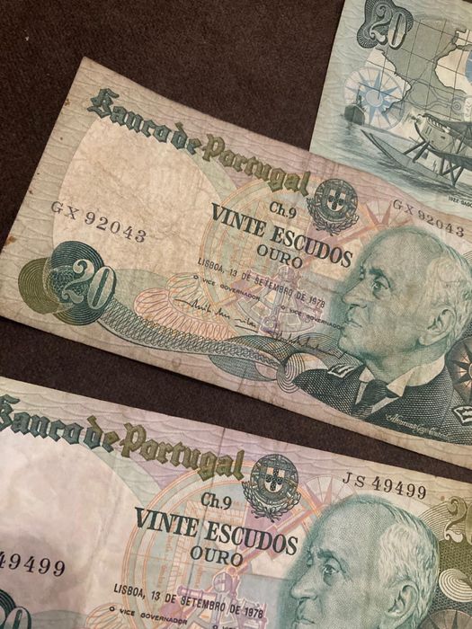 Dinheiro - Notas antigas