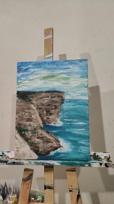 Obraz  30x40cm. Nadmorski krajobraz