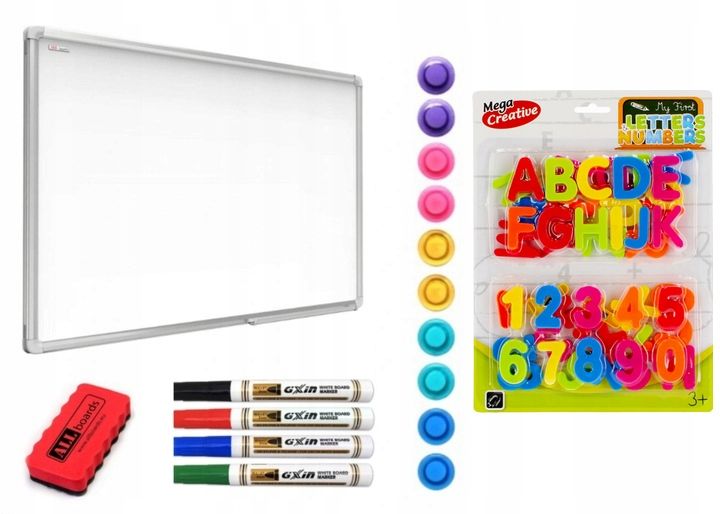 Tablica Magnetyczna Suchościeralna 45x60 Gratisy