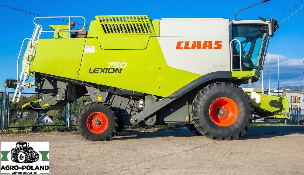 Комбайн CLAAS LEXION 750 - 2012 - 1650 м/г - 7.5 M