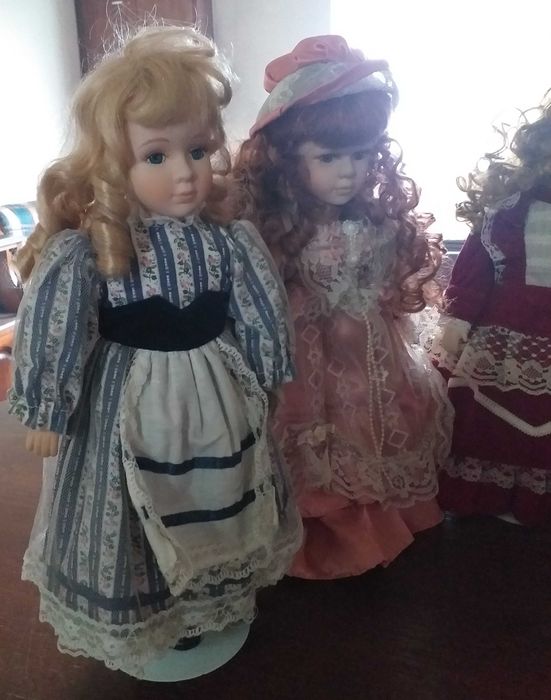 bonecas de porcelana (lote)