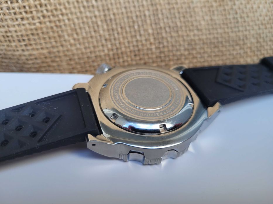 Tandorio 42mm Monster NH36 Automatic Zegarek AR Sapphire Glass
