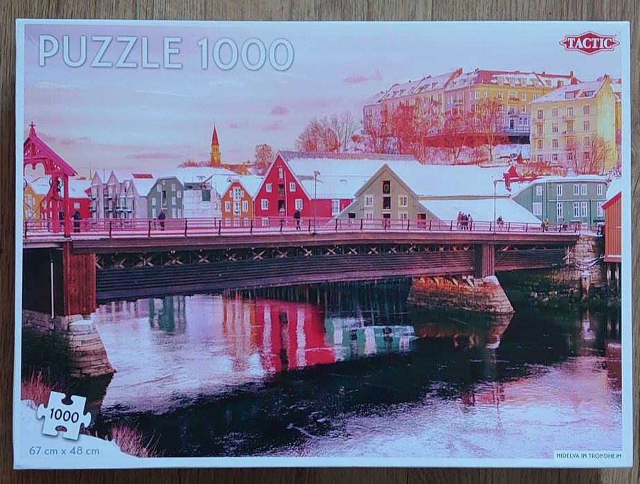 Puzzle Tactic 1000 - Nidelva w Trondheim