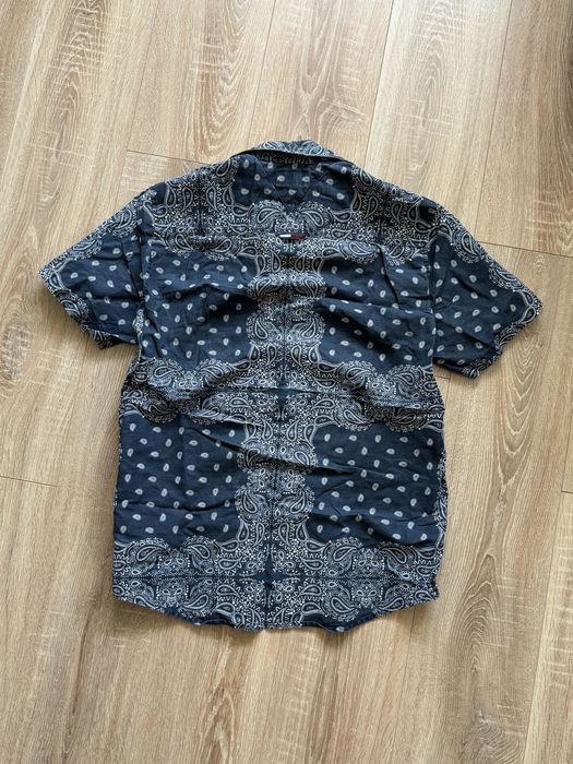 Рубашка Tommy Hilfiger Jeans (лляна, сорочка, bandana style)