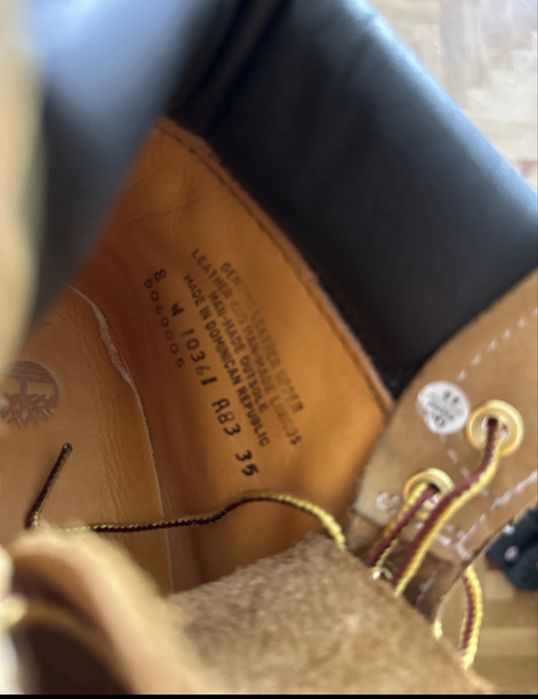 Botas Timberland usadas apenas 1 vez