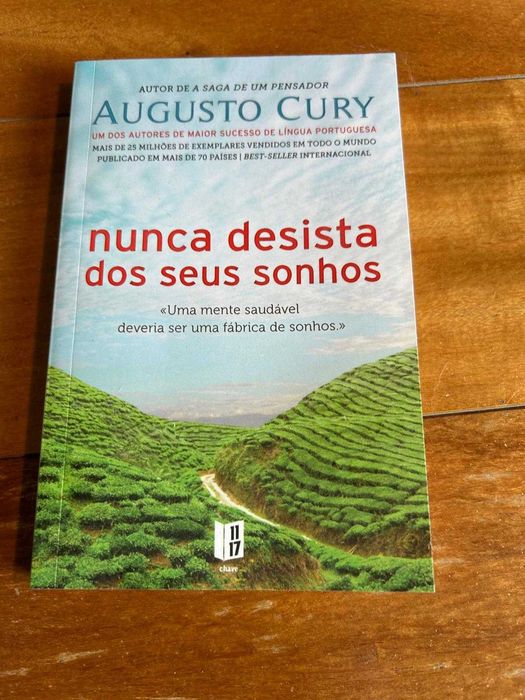 Livro Nunca Desista dos Seus Sonhos de Augusto Cury