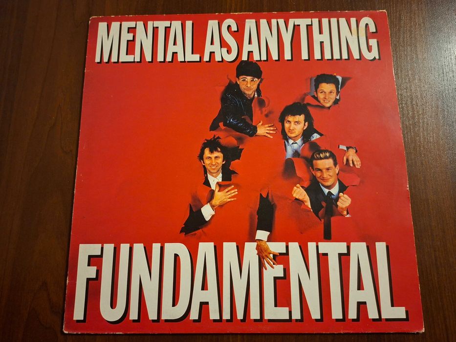 winyl Mental As Anything Fundamental stan EX/EX new wave pop rock