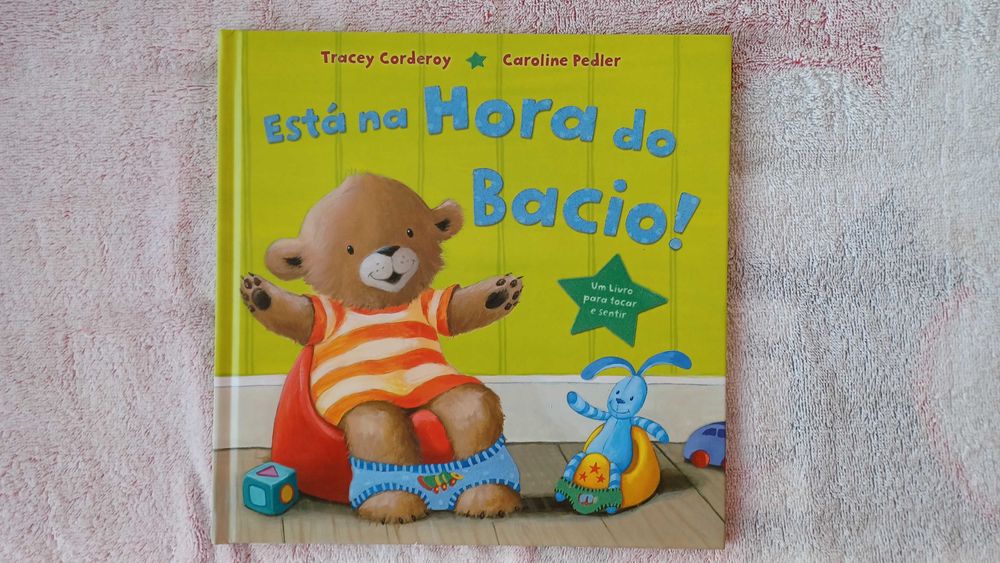 Livro: "Está na Hora do Bacio" - Um Livro para Tocar e Sentir