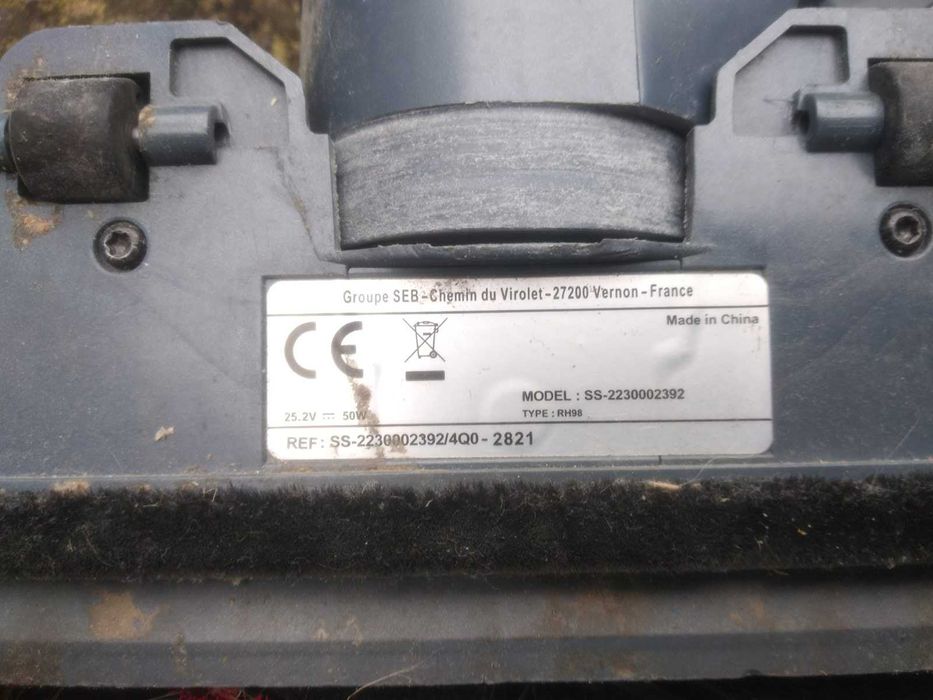 Акамуляторний пилесос Tefal(Rowenta) Xforce Flex труба та турбощітка