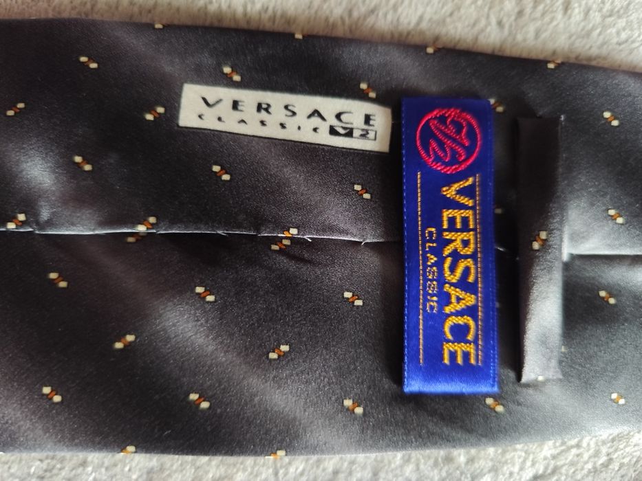 Krawat Versace męski.