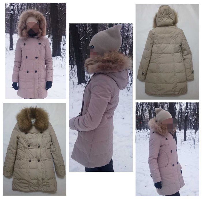 Пальто-пуховик размер S