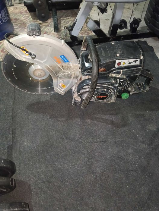 Motodisco gasolina cortador de betão e alcatrão