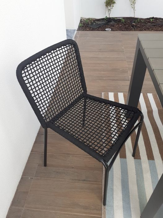 Cadeiras metal e corda NOVAS