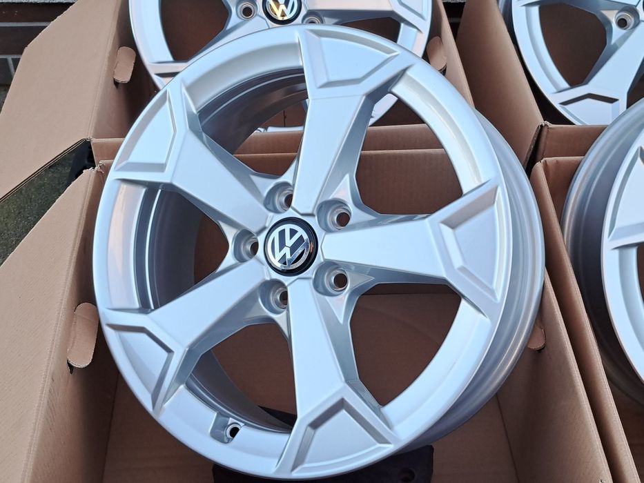 ALUFELGI VW 17 5x112 Turan Passat Golf Jetta T-Roc Scirocco EOS #6
