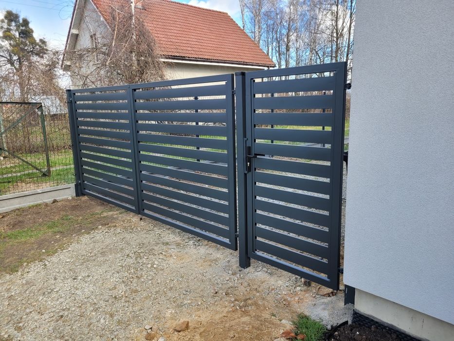 Ogrodzenia panelowe. Furtki. Bramy. MONTAŻ