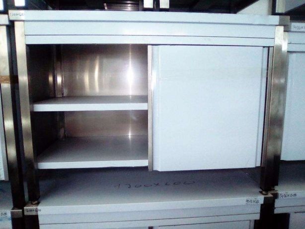Bancada Inox Novas C/ Portas Correr