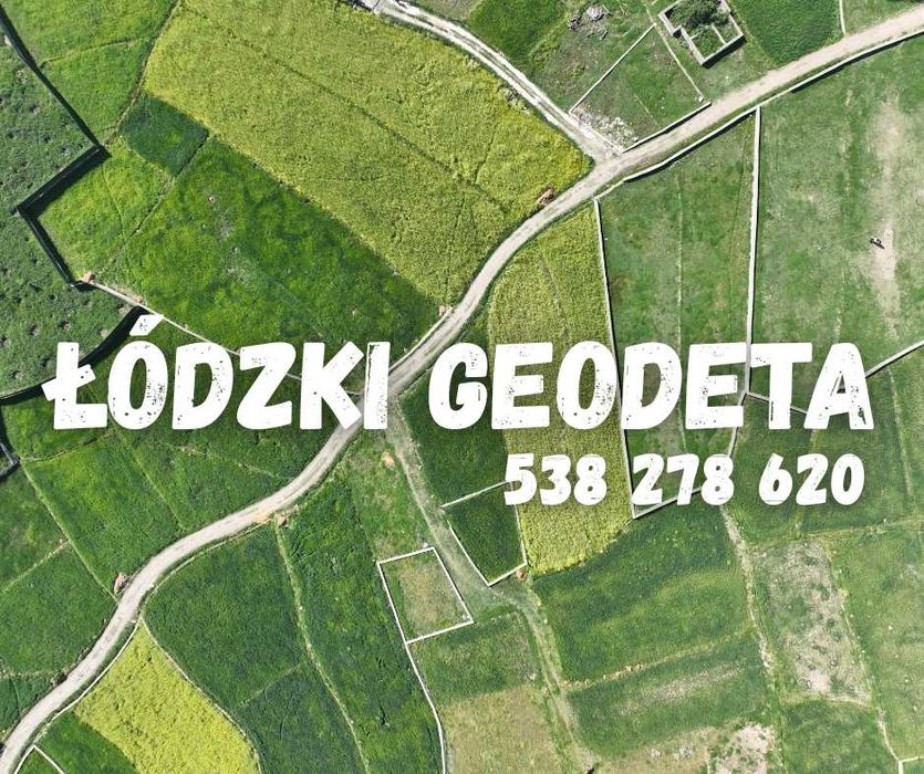 Geodeta Łódź/Pabianice/Zgierz/Aleksandrów  - szybko i rzetelnie